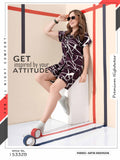 15332 SATIN SHORT NIGHT SUIT