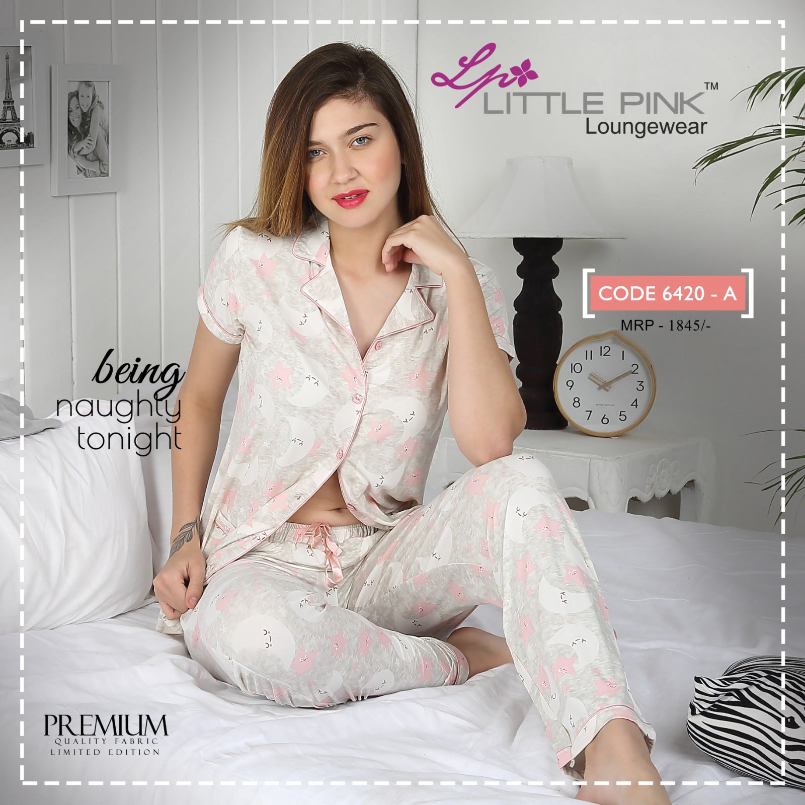 6420 LITTLE PINK FRONT OPEN ML