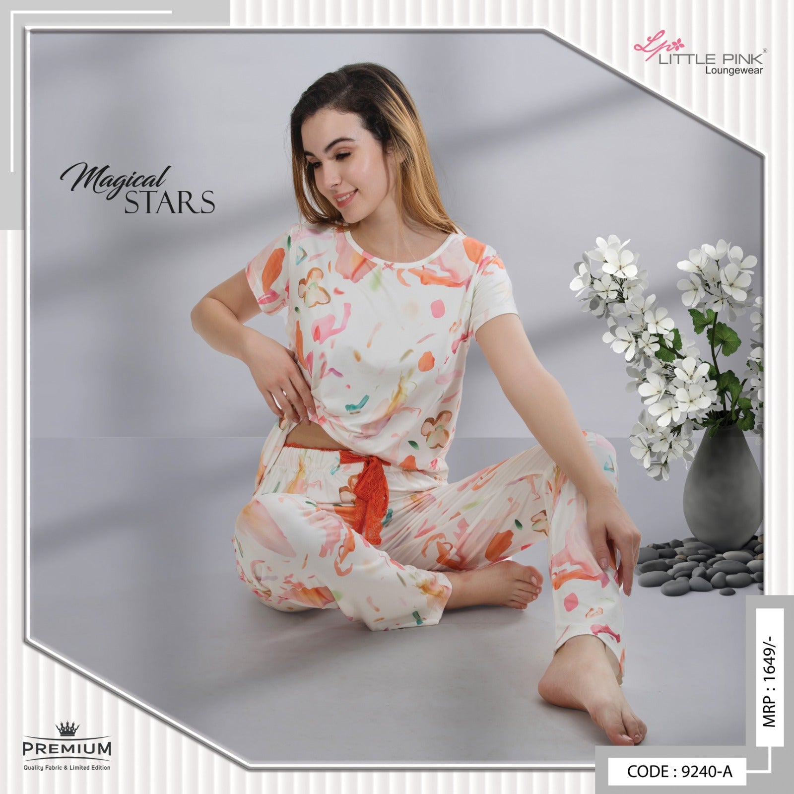 9240 LITTLE PINK CORD SET