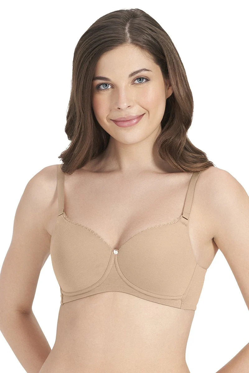 Amante-75501 Signature Cotton Padded & Wirefree Bra