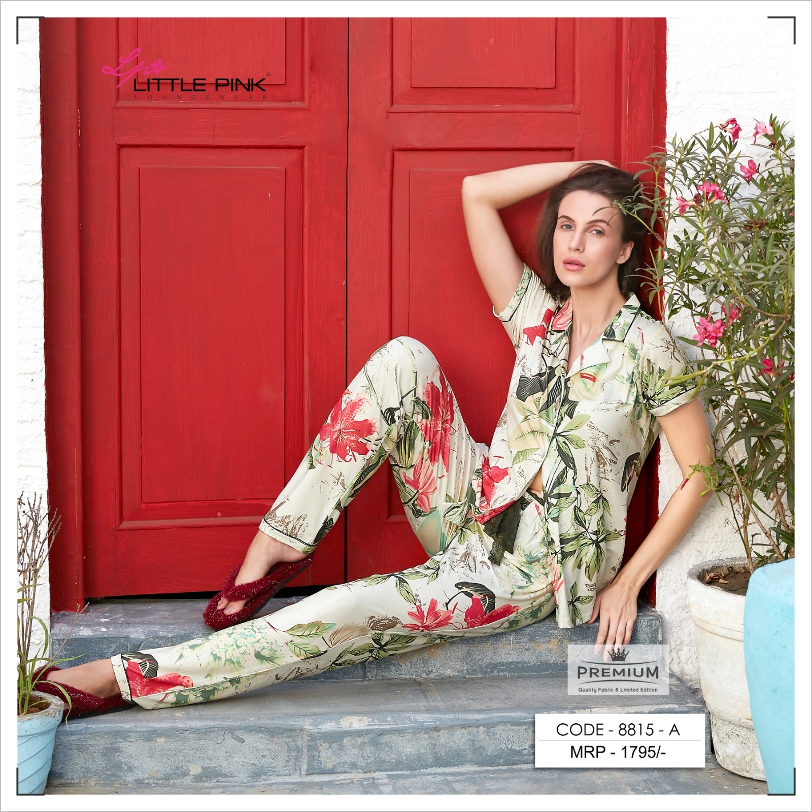 8815 LITTE PINK FRONT OPEN