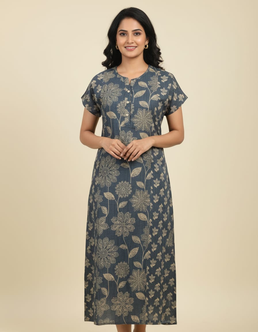 JAIPURI COTTON NIGHTY