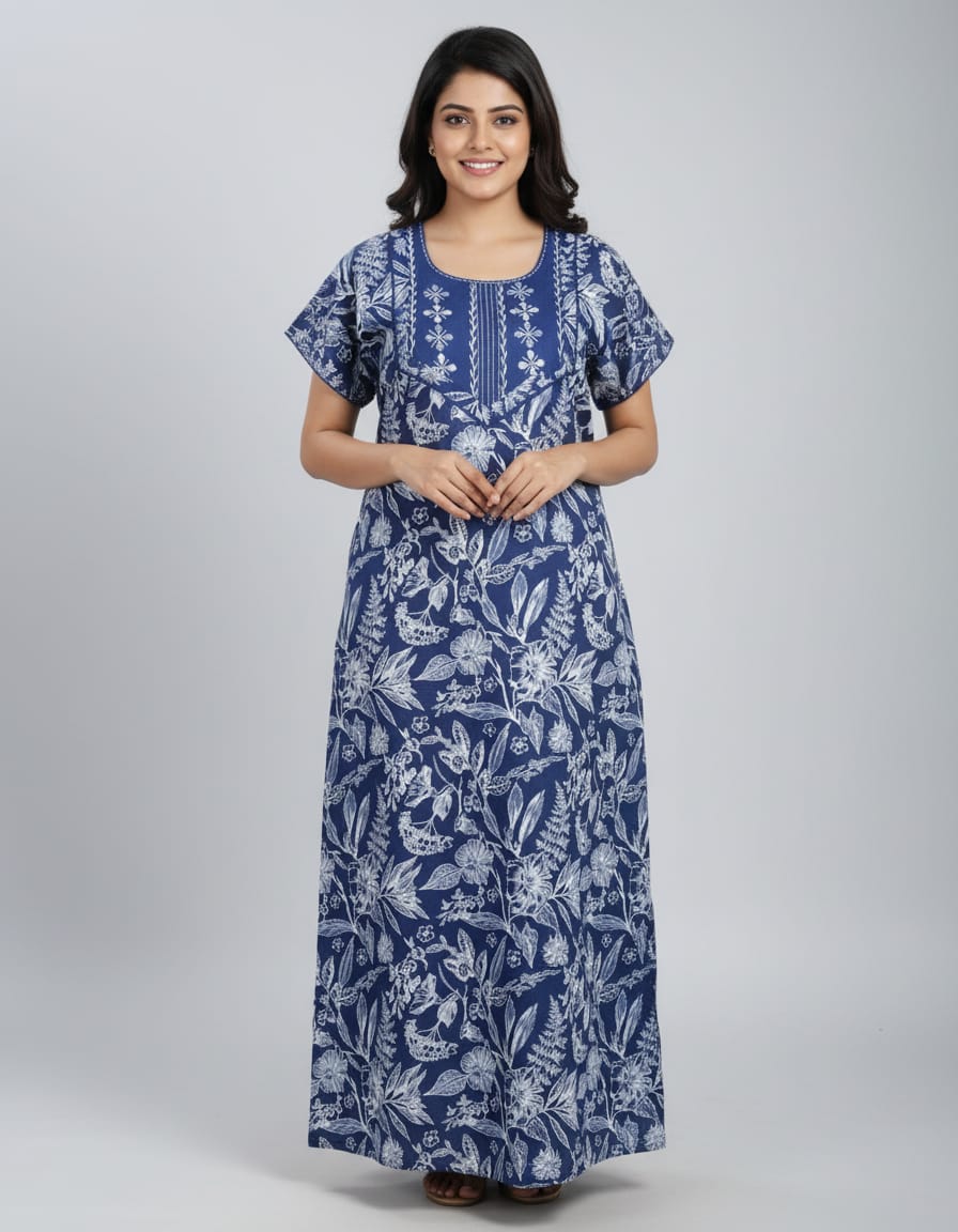 JAIPURI COTTON NIGHTY