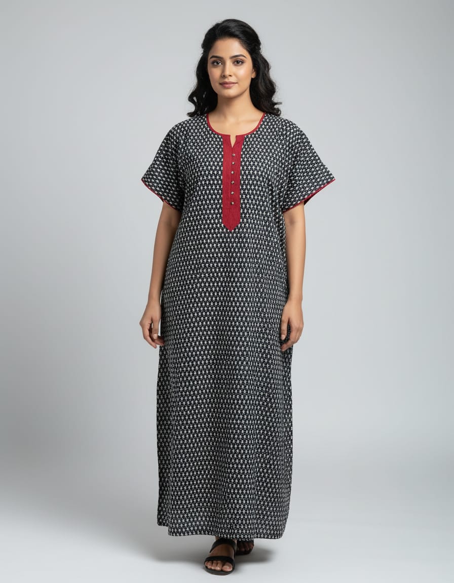 JAIPURI COTTON NIGHTY