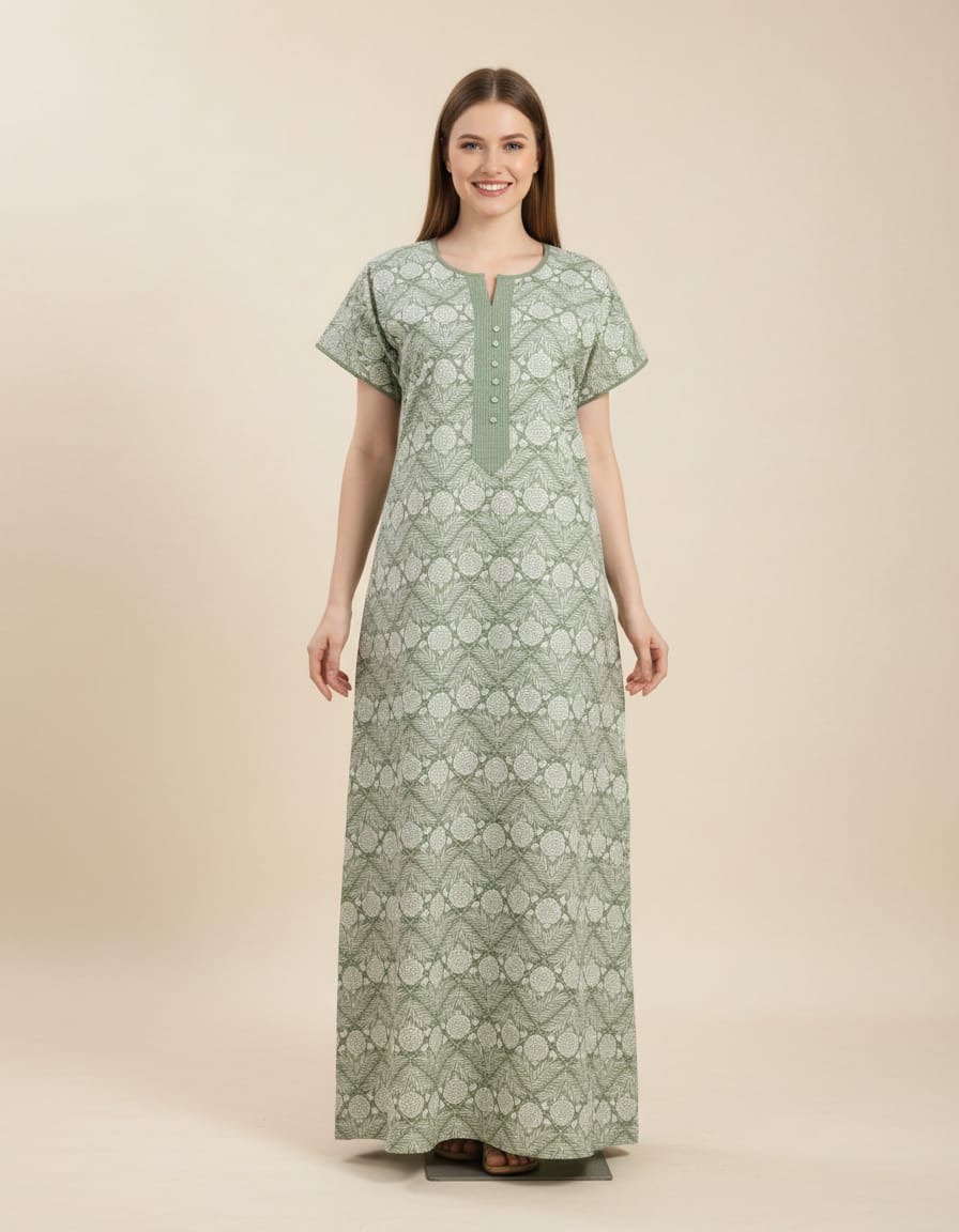 JAIPURI COTTON NIGHTY
