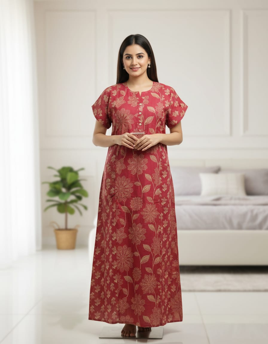 JAIPURI COTTON NIGHTY