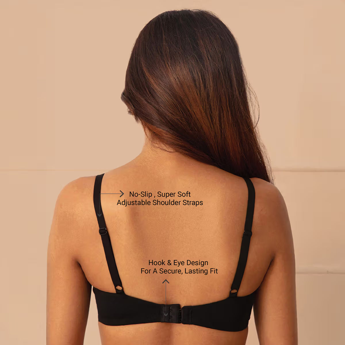 NYKAA-NYB013-SEAMLESS PADDED BRA