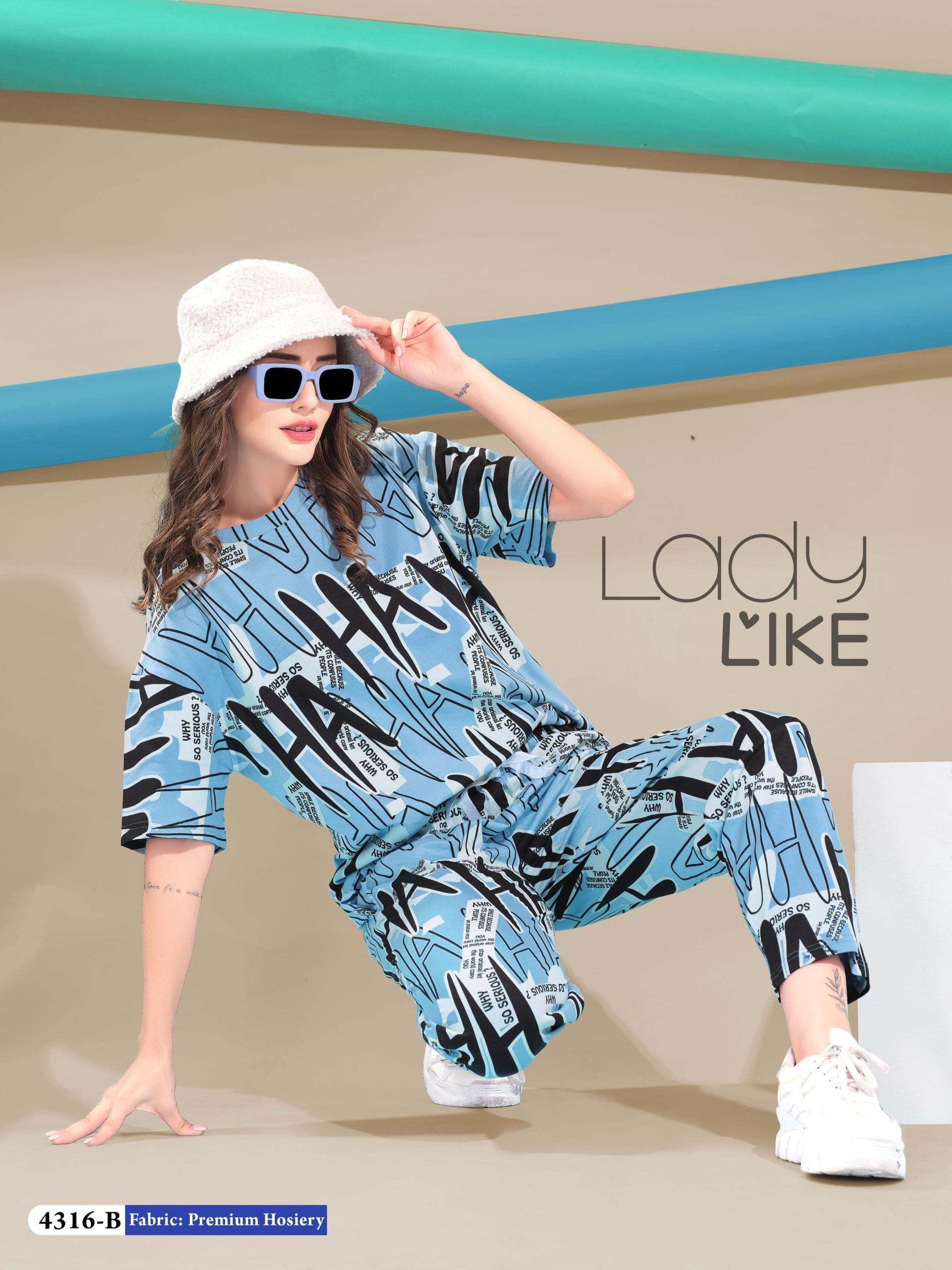 4136 OVER SIZE NIGHT SUIT