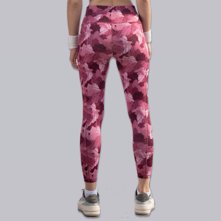High Waist Ankle Length Sports Leggings With Pockets