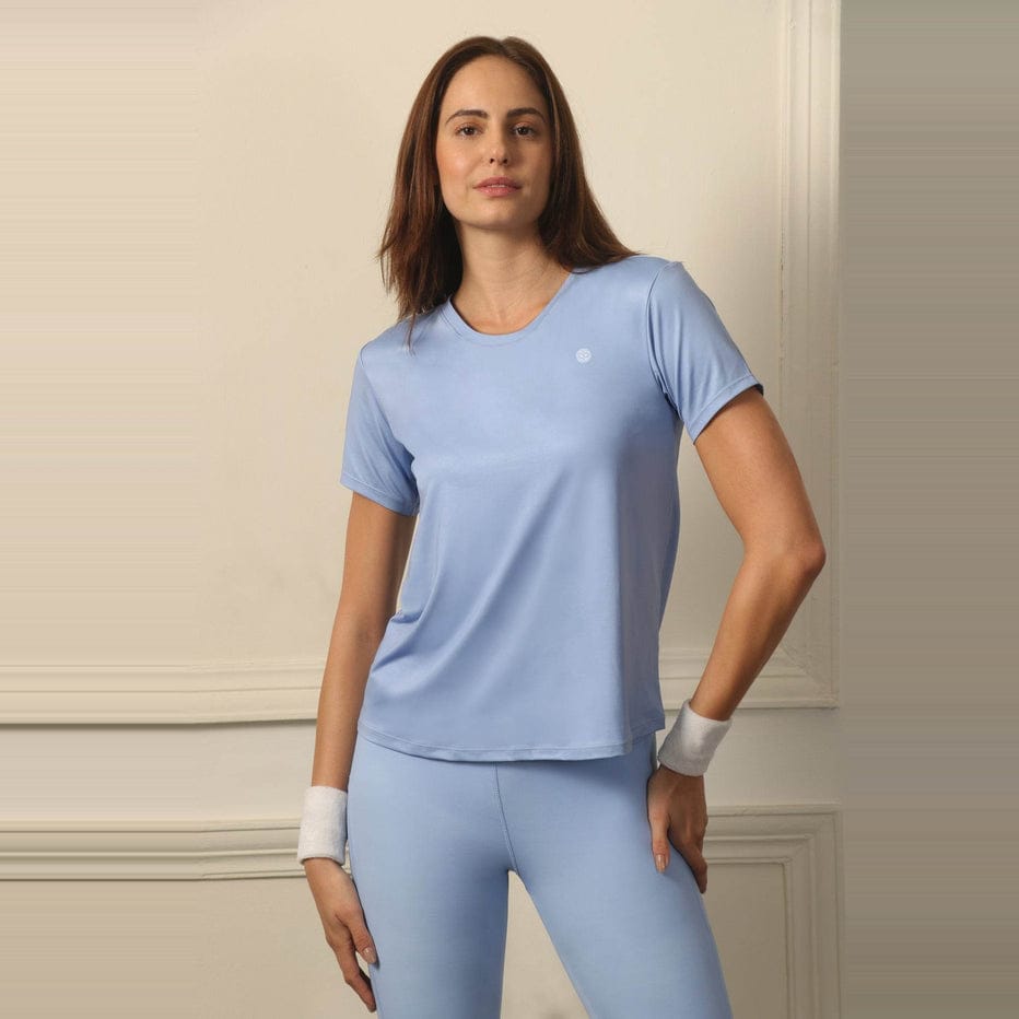 T SHIRT WITH MESH BACK