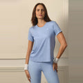 T SHIRT WITH MESH BACK