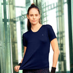 T-SHIRT WITH MESH BACK
