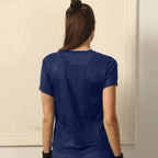 T-SHIRT WITH MESH BACK