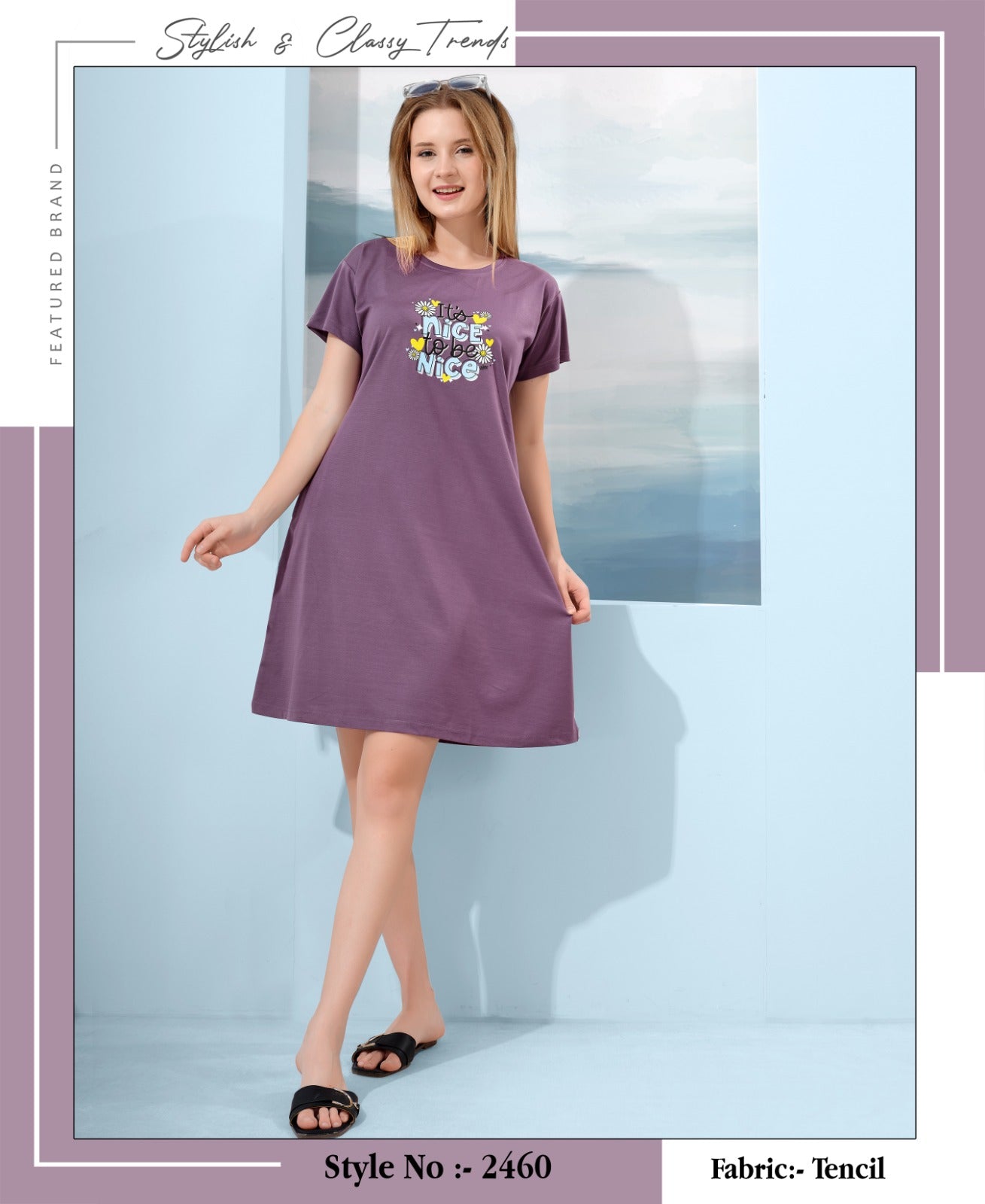 2460 SHORT NIGHTY