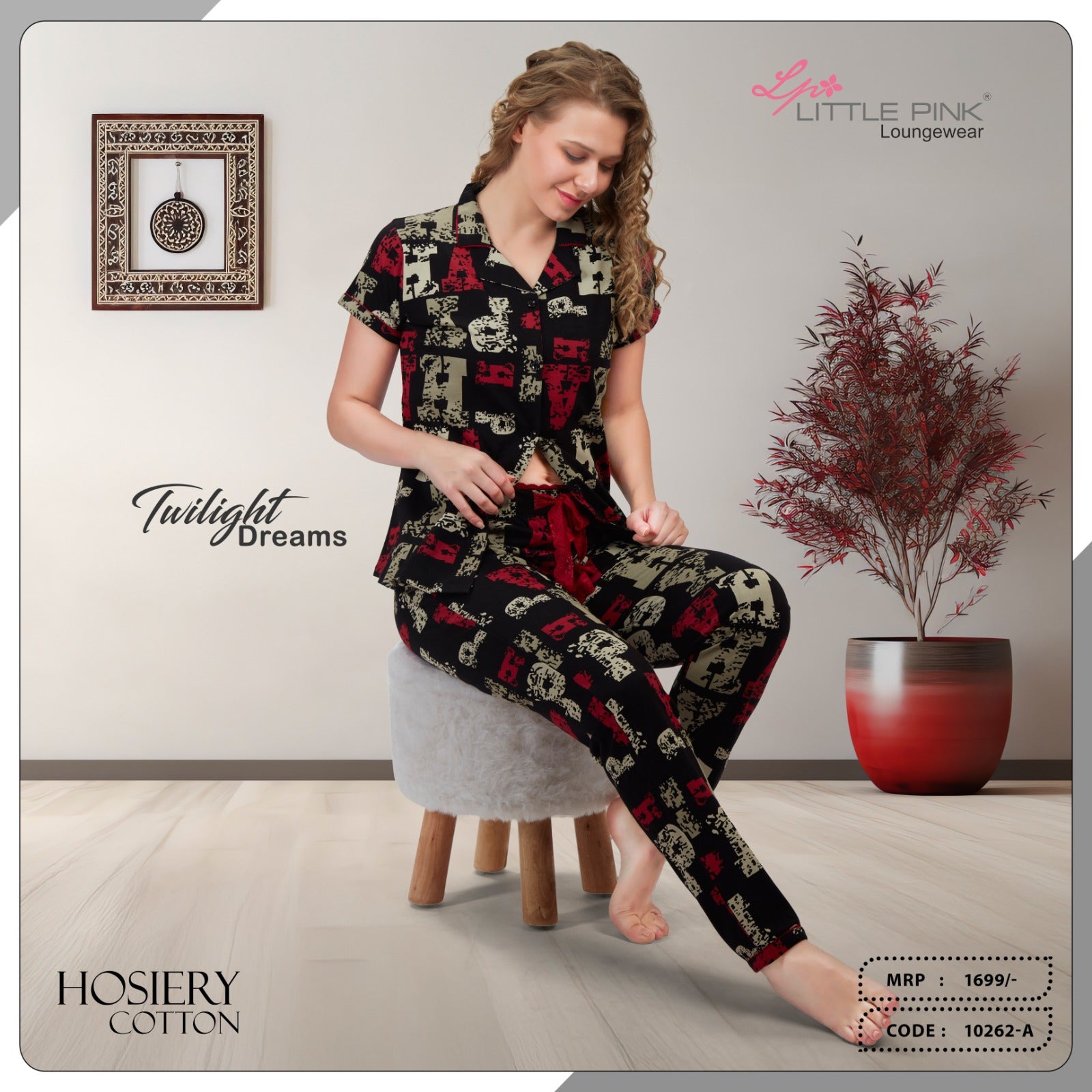 10262 FRONT OPEN NIGHT SUIT