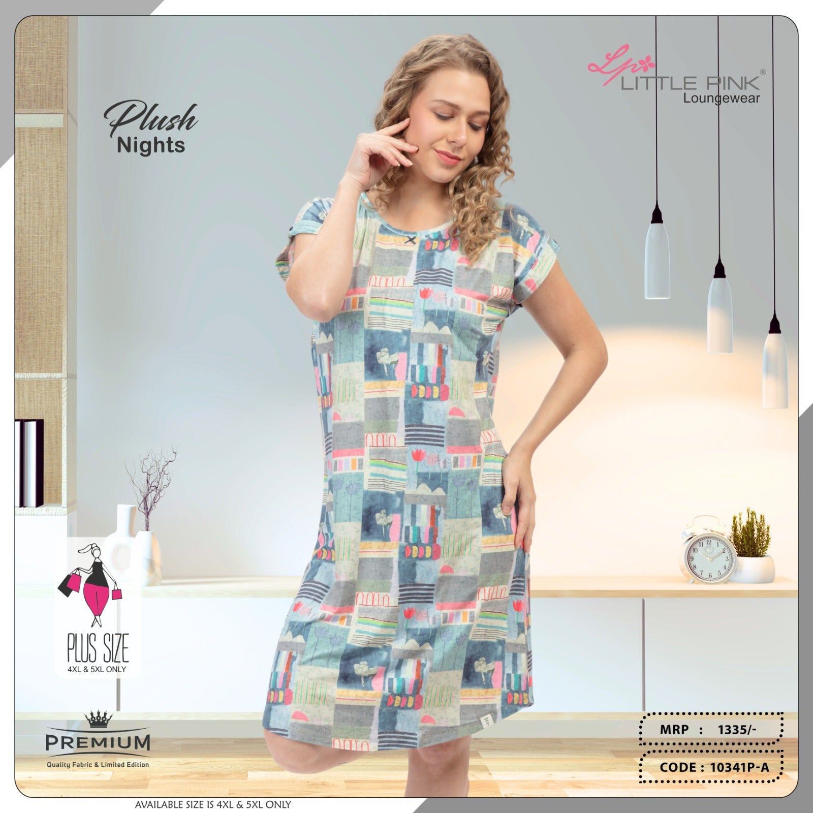 Little Pink Short Nighty 10341