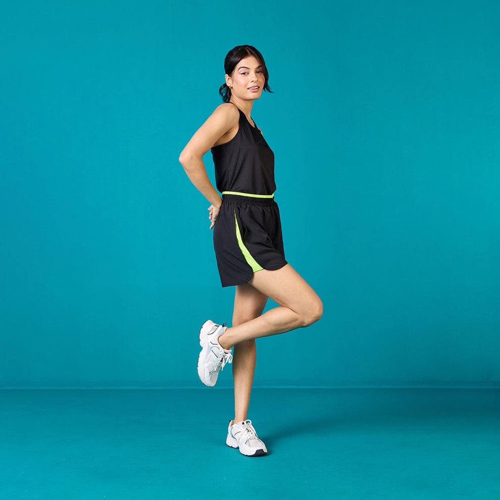 NYAT275-Nykd by Athletic Shorts BLACK