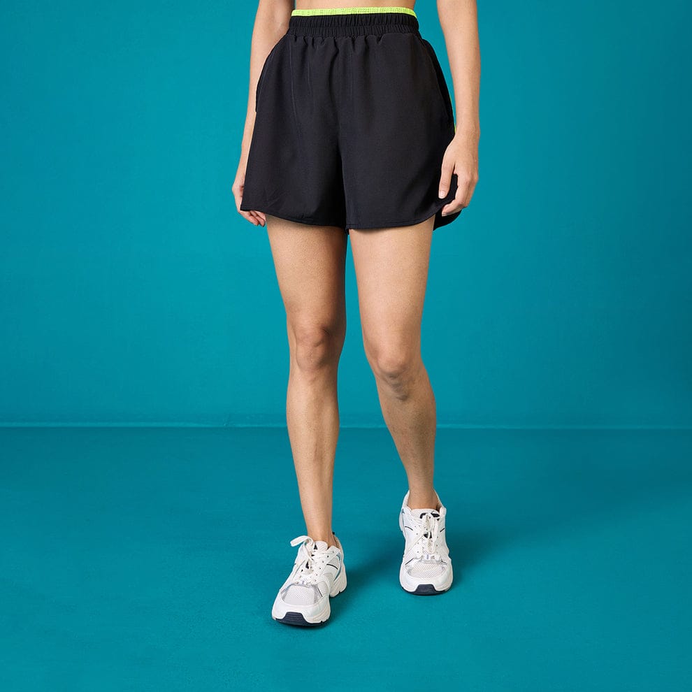 NYAT275-Nykd by Athletic Shorts BLACK