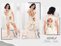 15216 SATIN 3 PIC NIGHT SUIT