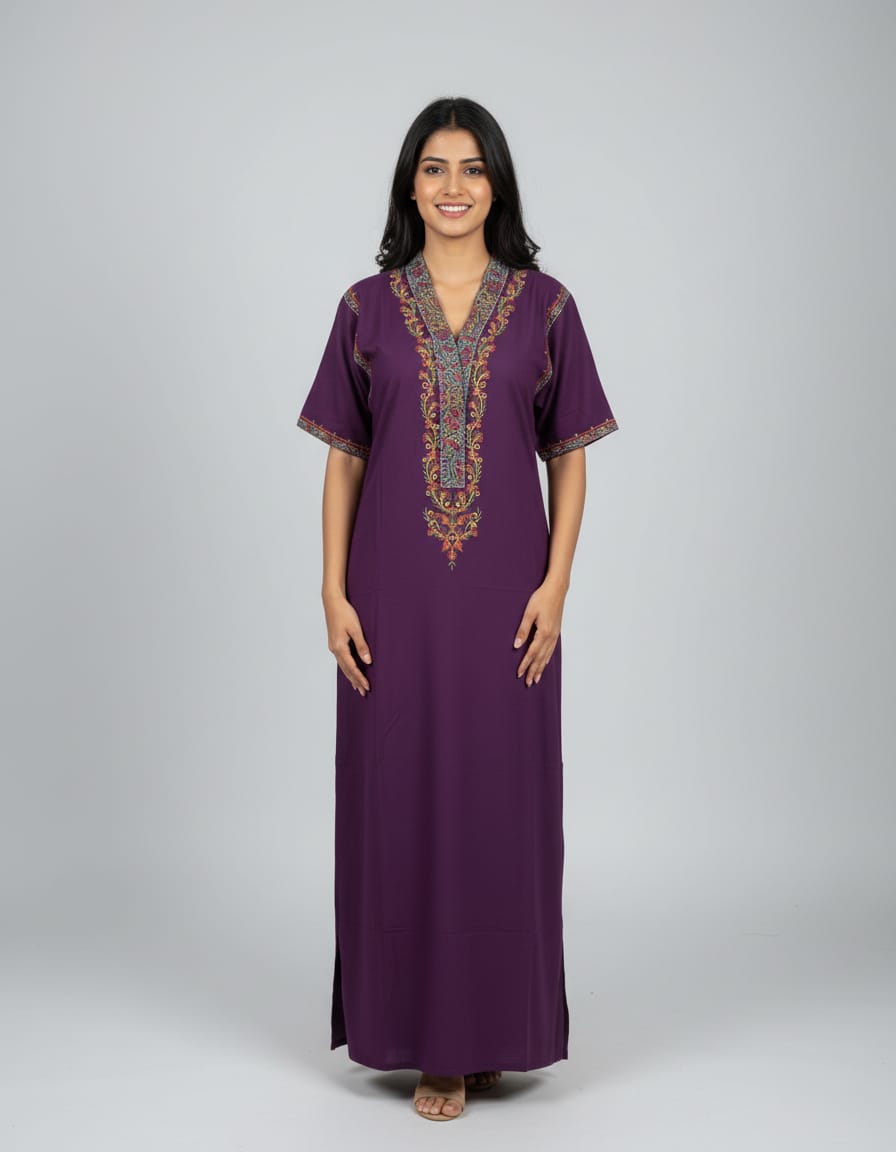 BHOPAI COLLER WORK NIGHTY PURPLE