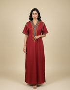 BHOPAI COLLER WORK NIGHTY MARRON