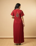 BHOPAI COLLER WORK NIGHTY MARRON