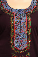 BHOPALI SMALL WORK NIGHTY PURPLE