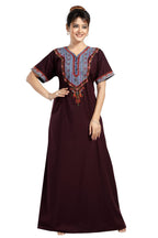BHOPALI HEAVY WORK NIGHTY PURPLE
