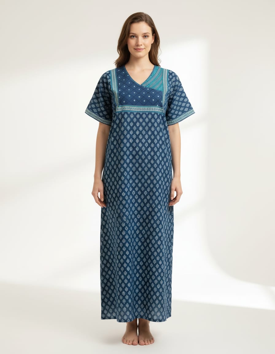 JAIPURI COTTON NIGHTY