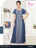 2283  COTTON DENIM NIGHTY