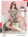 15337 SHORT SATIN NIGHT SUIT