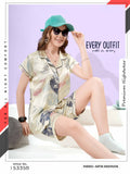 15335 SHORT SATIN NIGHT SUIT