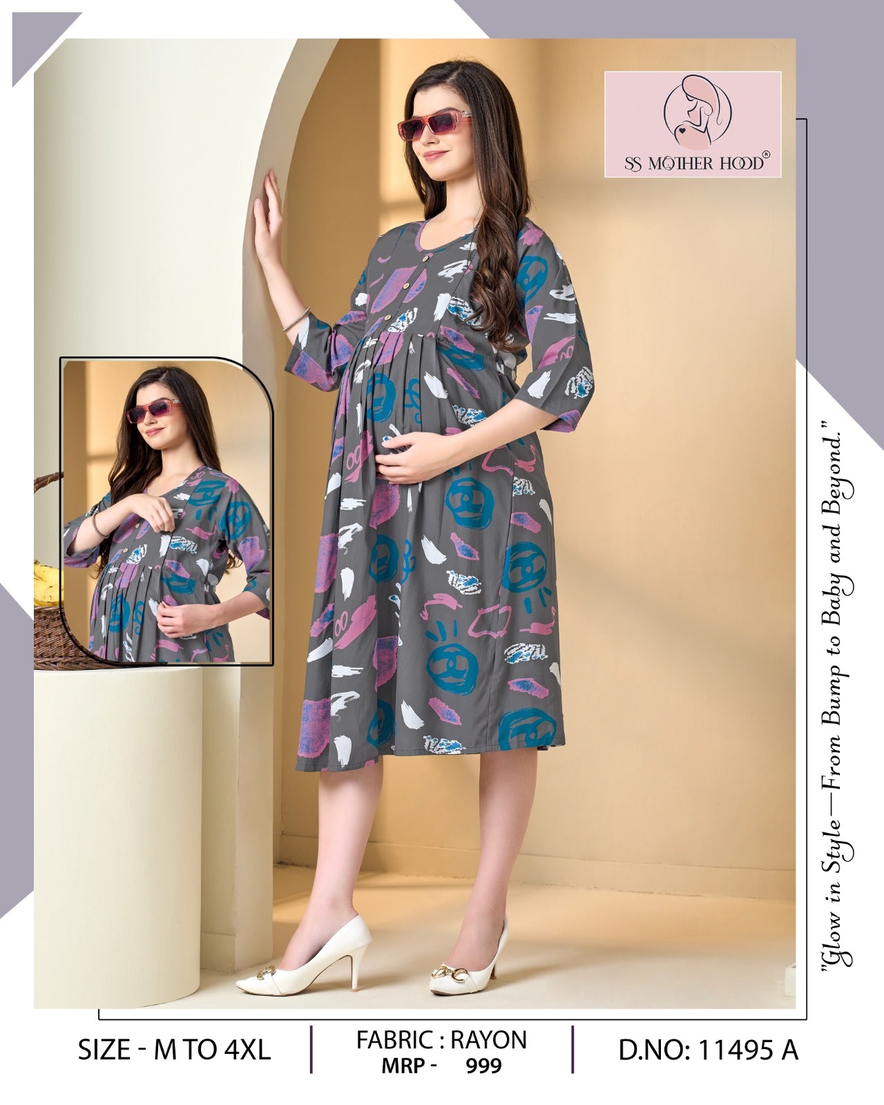 11495 MATERNITY RAYON