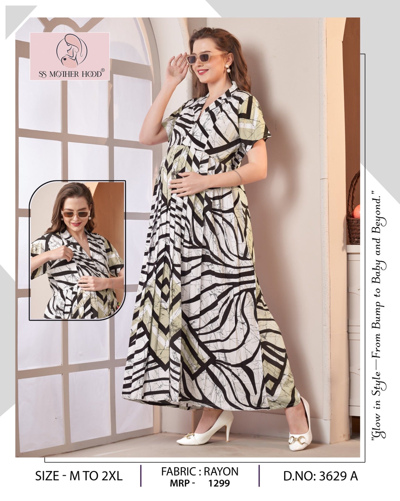 3629 MATERNITY RAYON