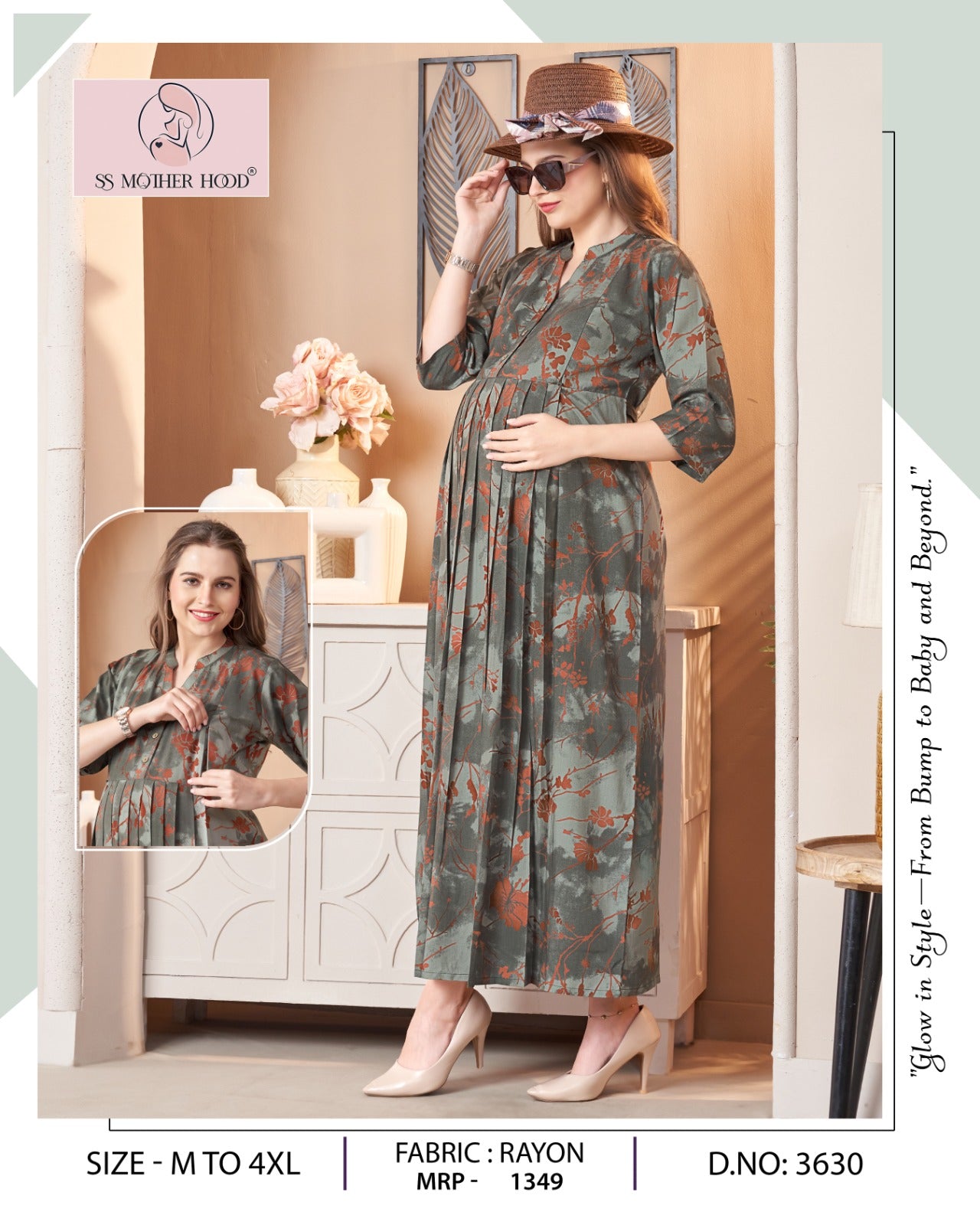 3630 MATERNITY RAYON