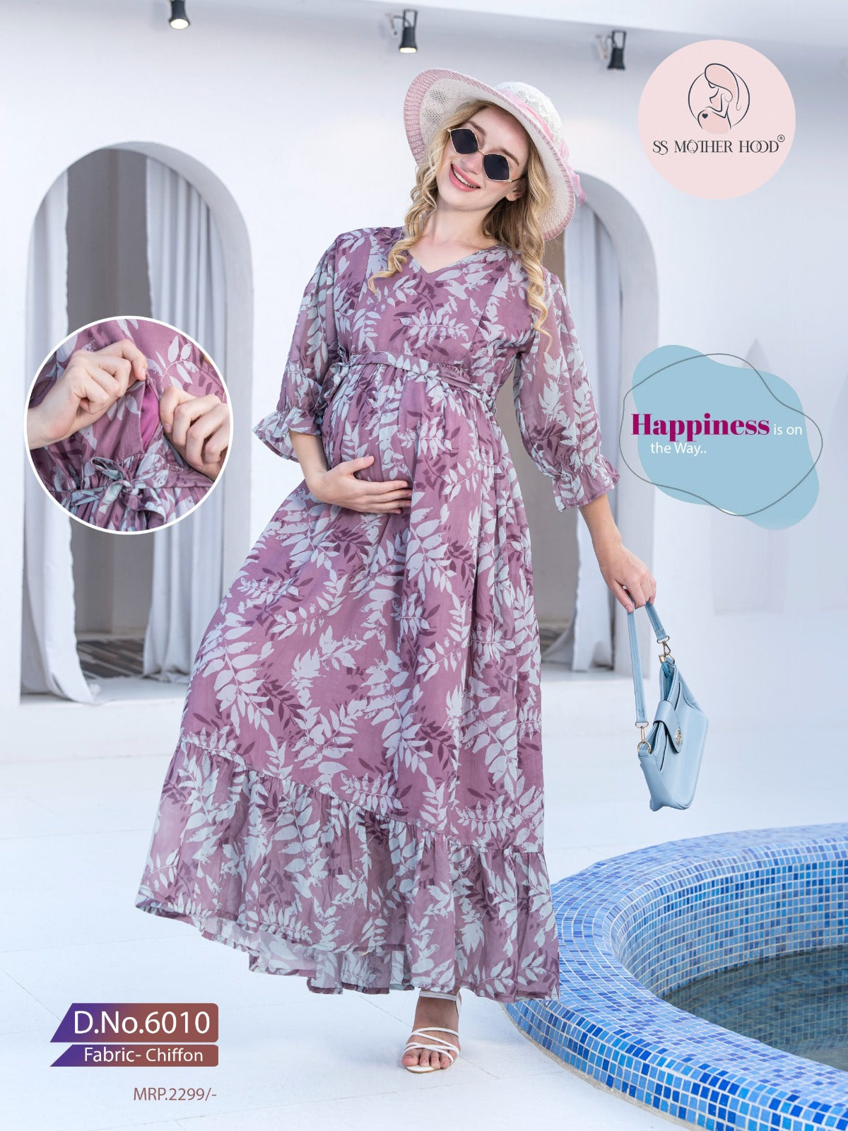 6010 MATERNITY CHIFFON