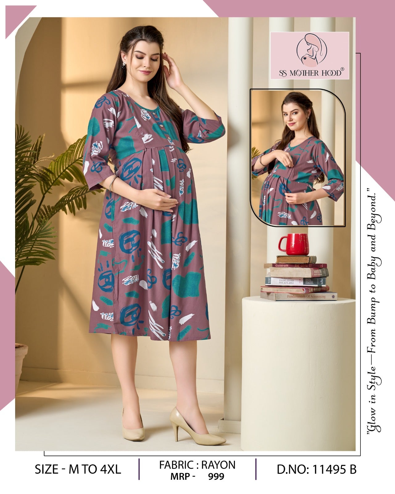 11495 MATERNITY RAYON