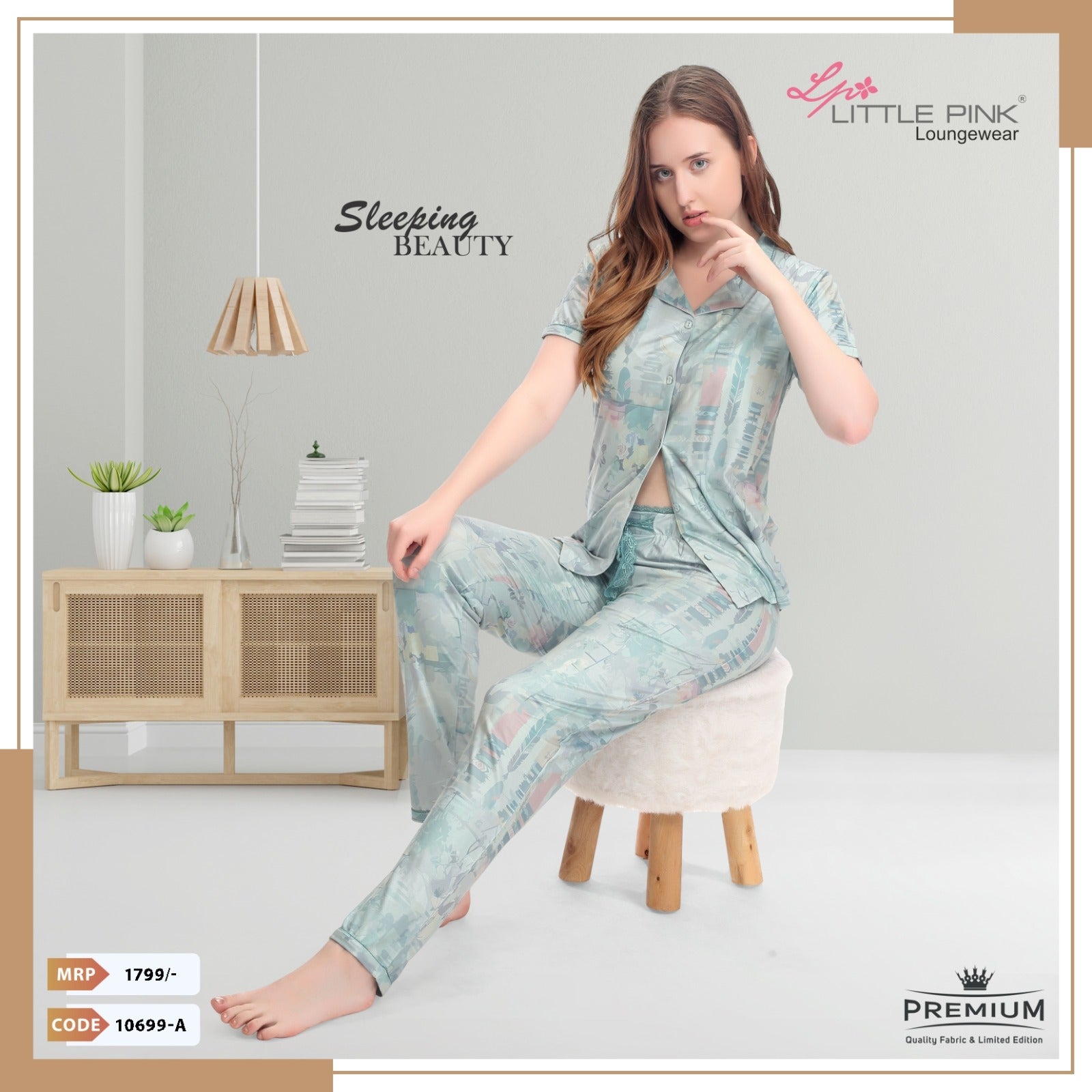 10699 FRONT OPEN NIGHT SUIT