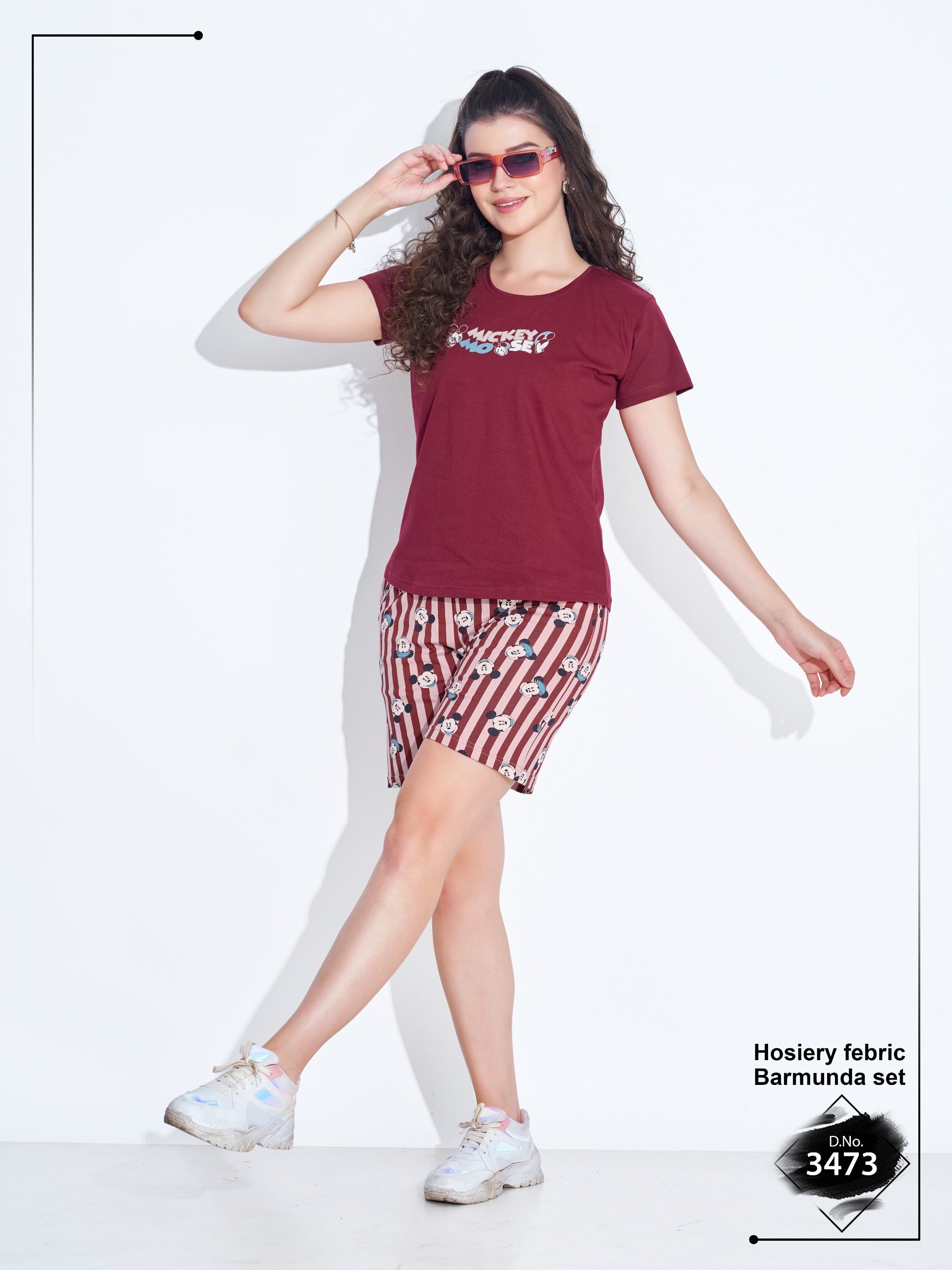 3473 SHORT NIGHT SUIT