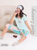 7162 3/4 CAPRI NIGHT SUIT