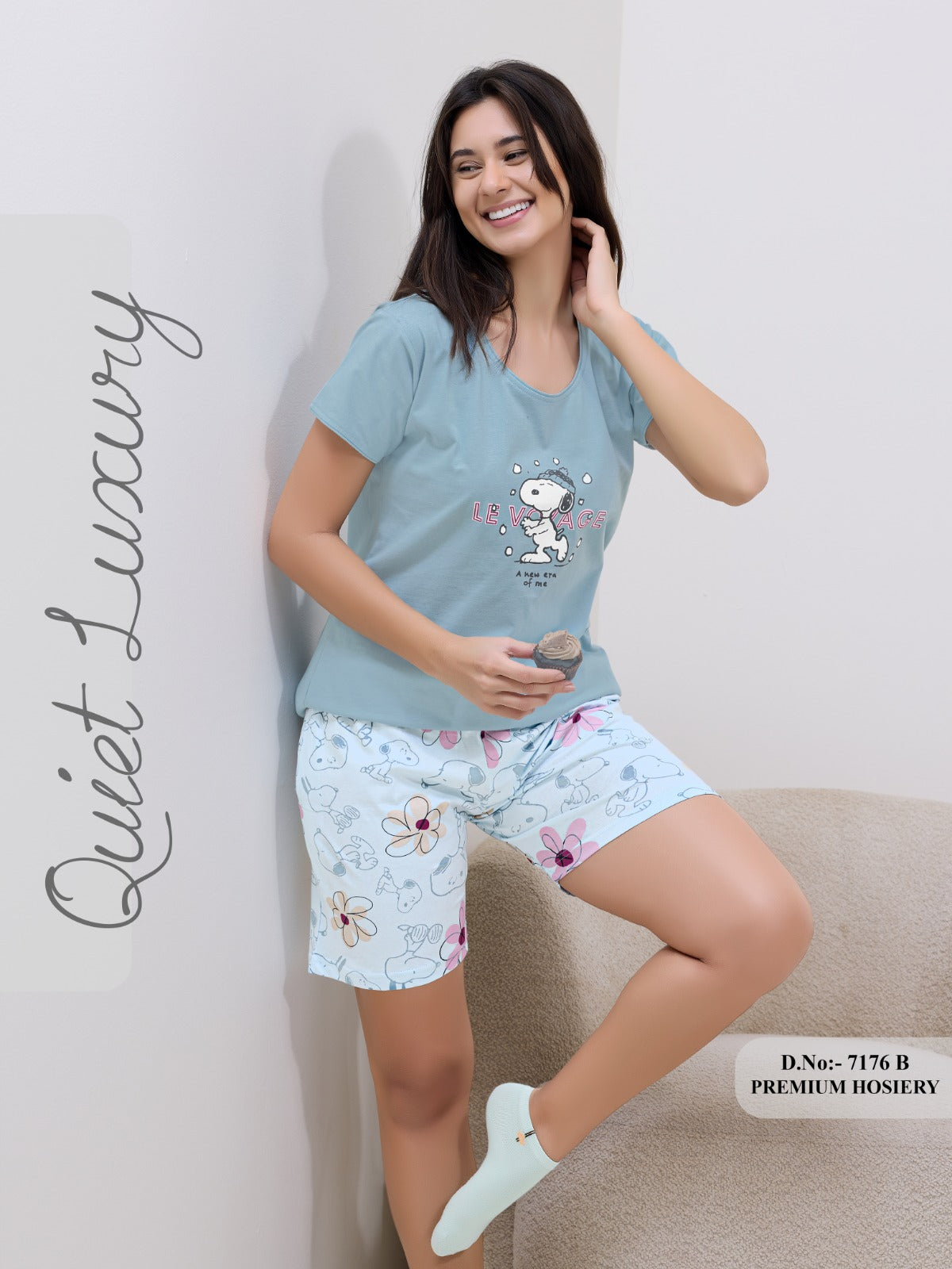 7176 SHORT NIGHT SUIT
