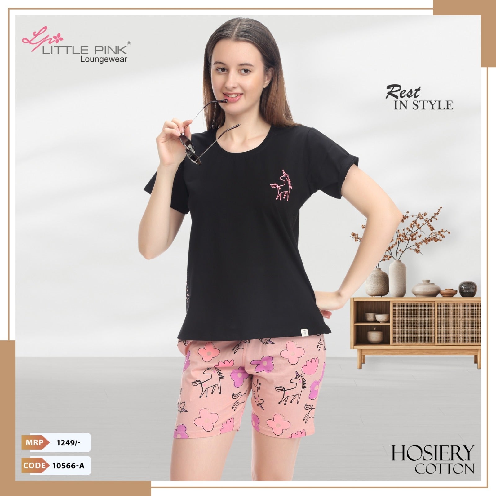 10566 SHORT NIGHT SUIT