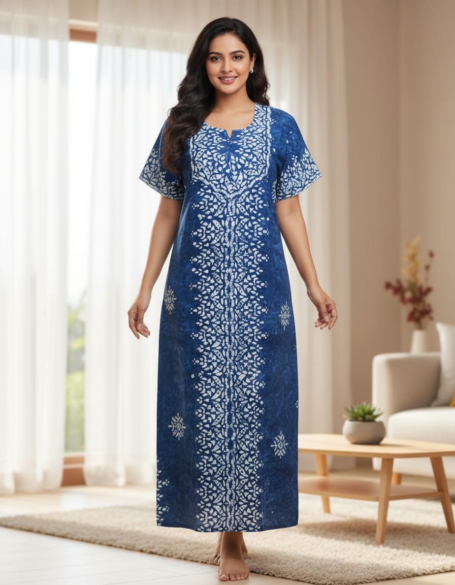 BATIK COTTON NIGHTY L SIZE GVS