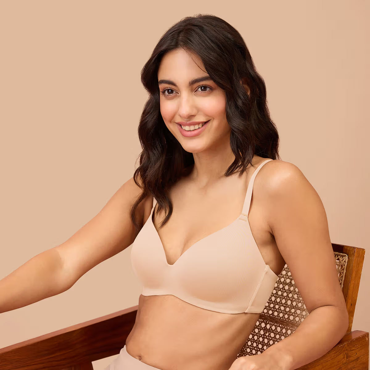 NYKAA-NYB013-SEAMLESS PADDED BRA